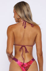 Golden Hour Bikini Top Paradise Bloom